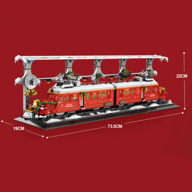 Christmas Train Station 2822PCS