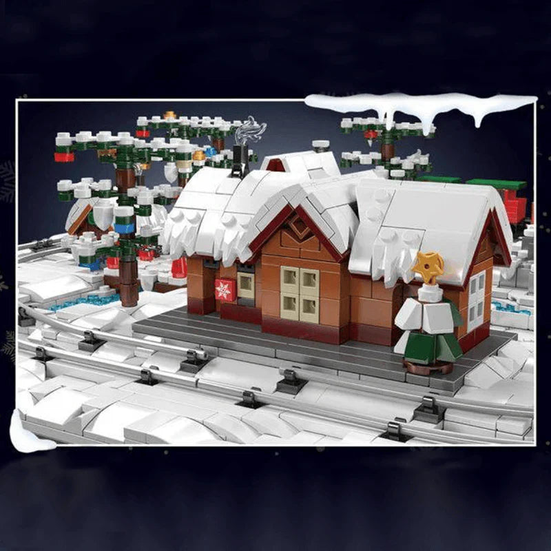 Christmas Train Fun Park 4232PCS