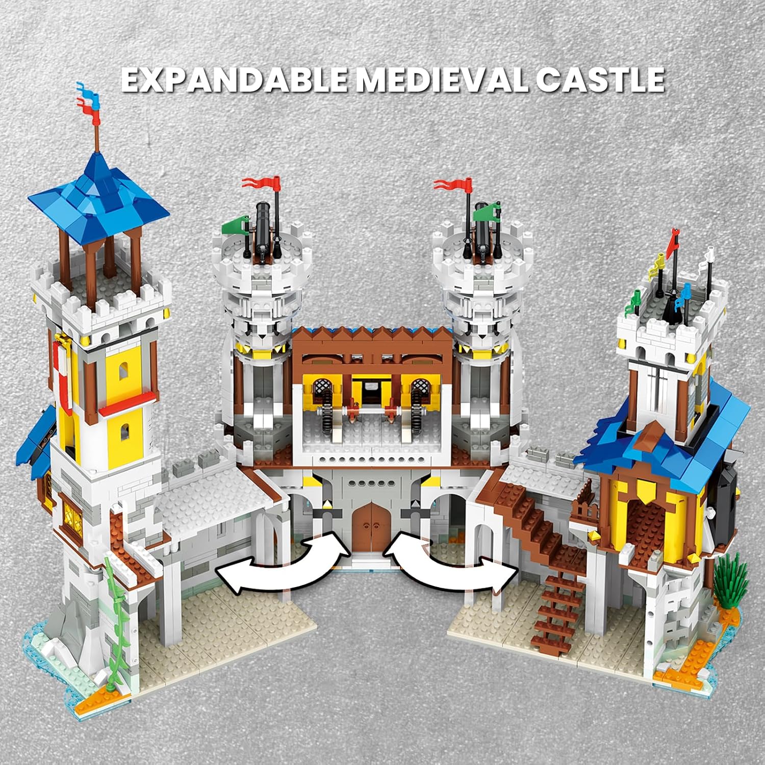 Golden Lion Castle 2722PCS