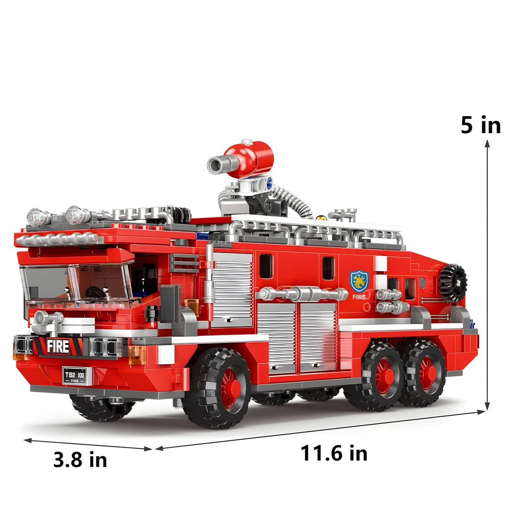 Fire Truck 720PCS