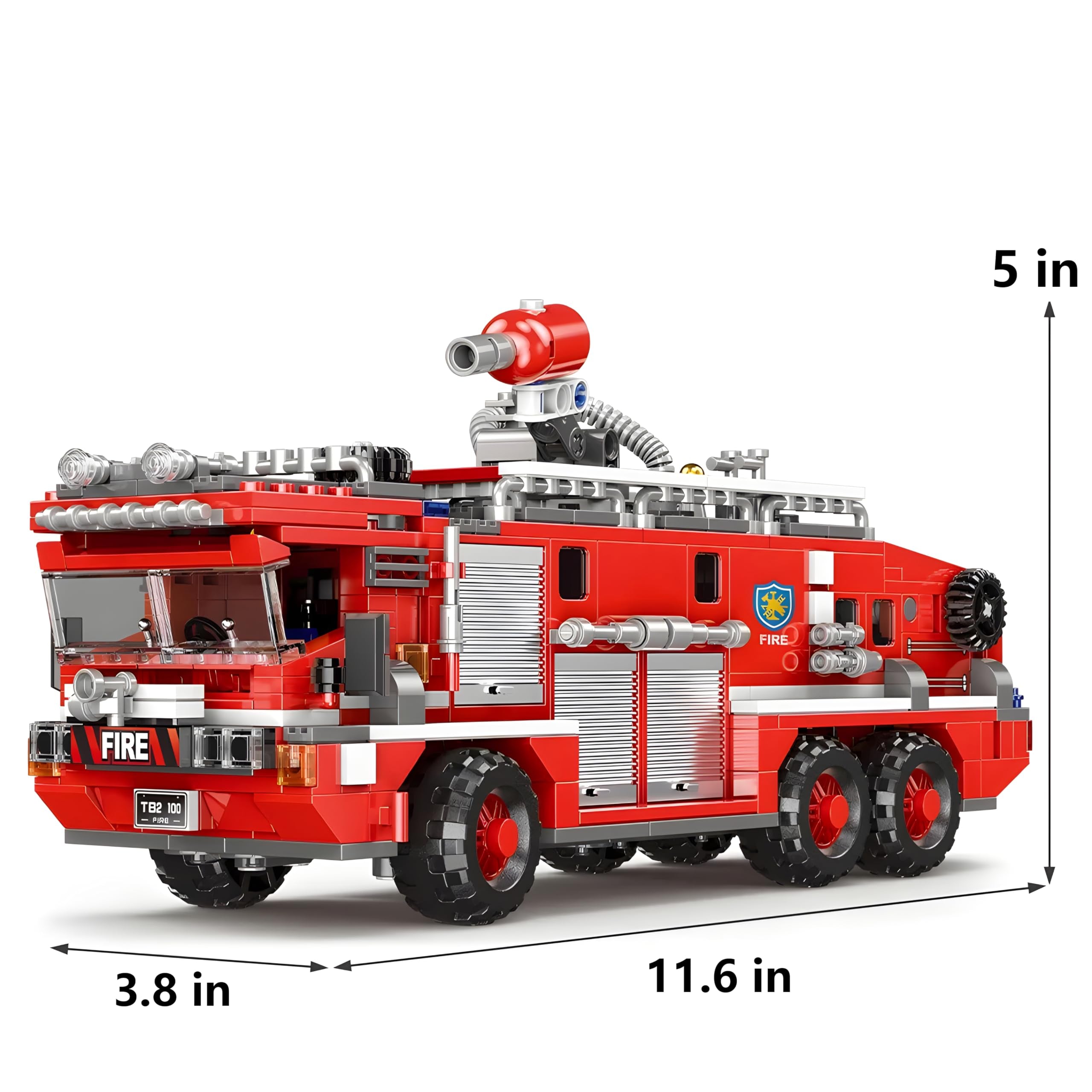 Fire Truck 720PCS