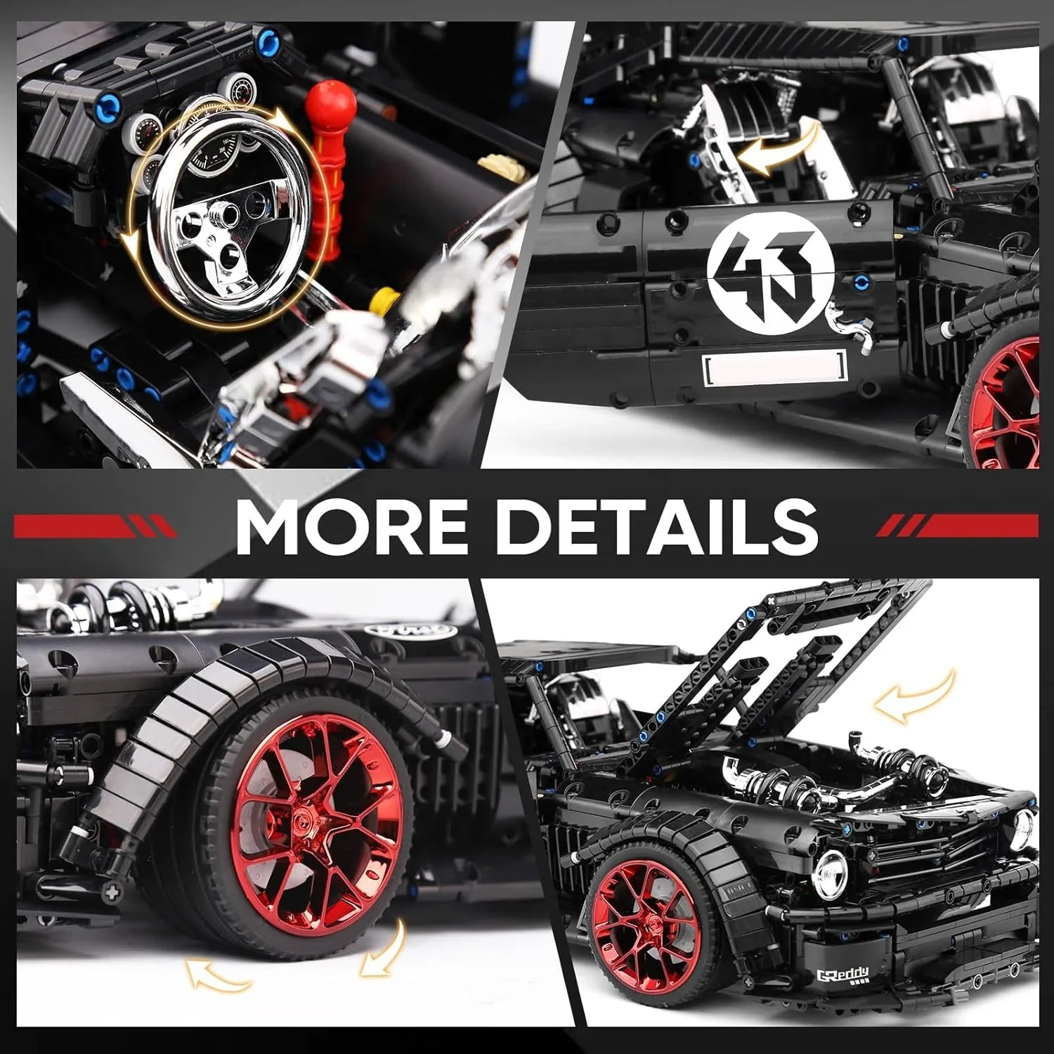 1400HP Monster Drifter 3201PCS