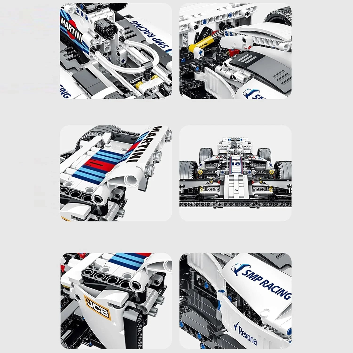F1 Williams Livery Car 1152PCS