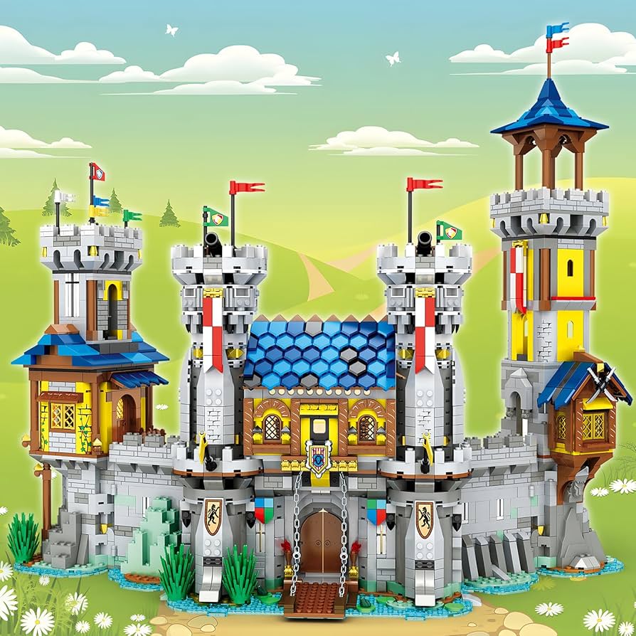 Golden Lion Castle 2722PCS