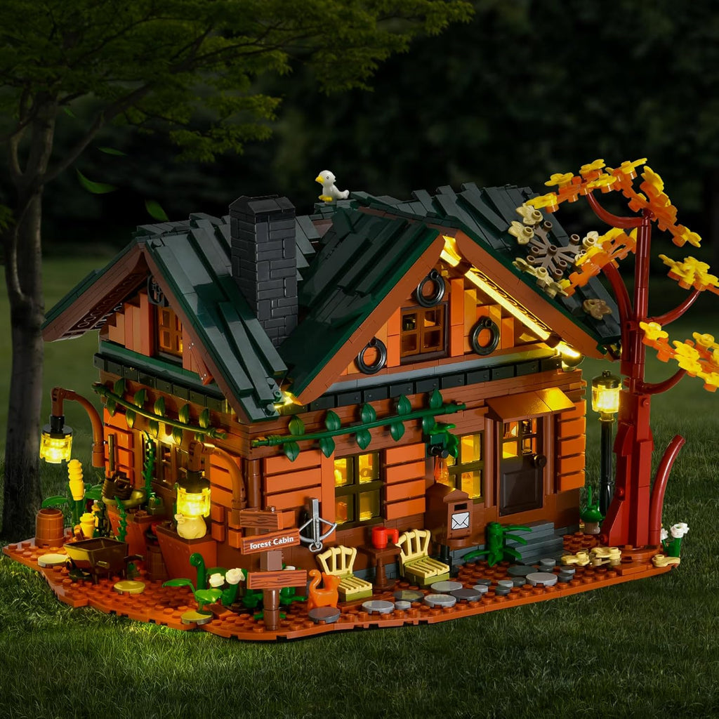 Forest Cabin Tiny Modular House 2234PCS