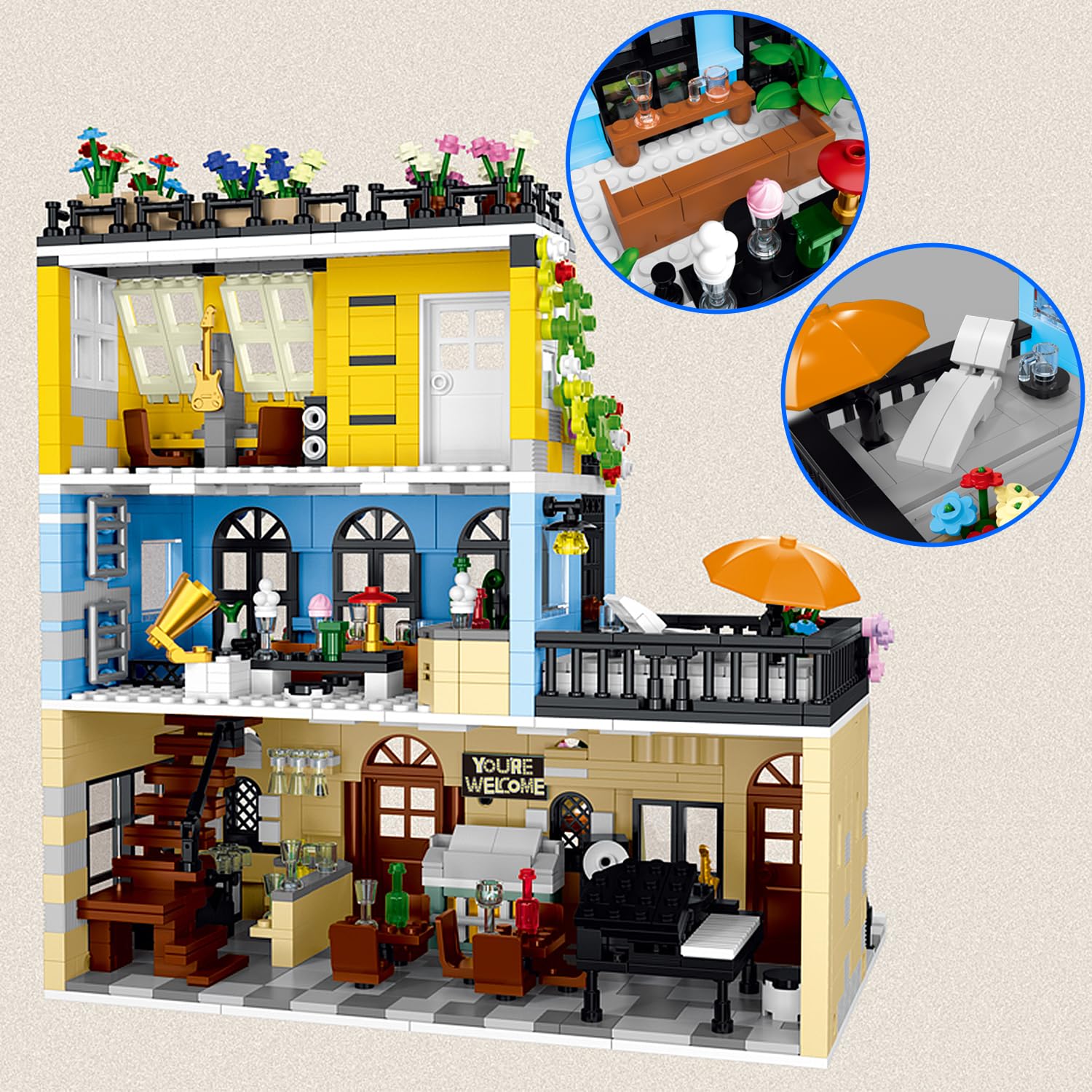 City Hotel 1464PCS
