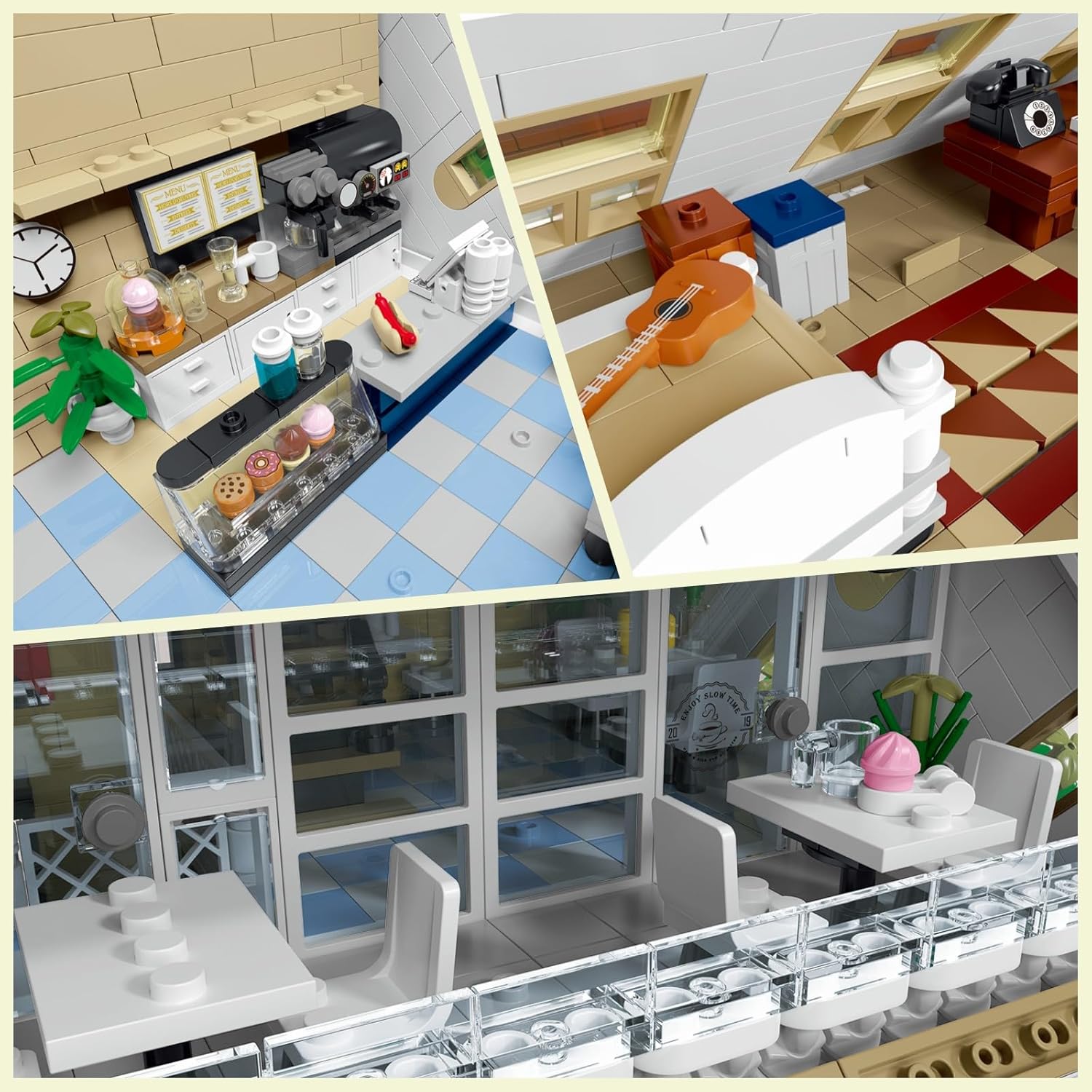 Inverted Coffee Shop 3120PCS