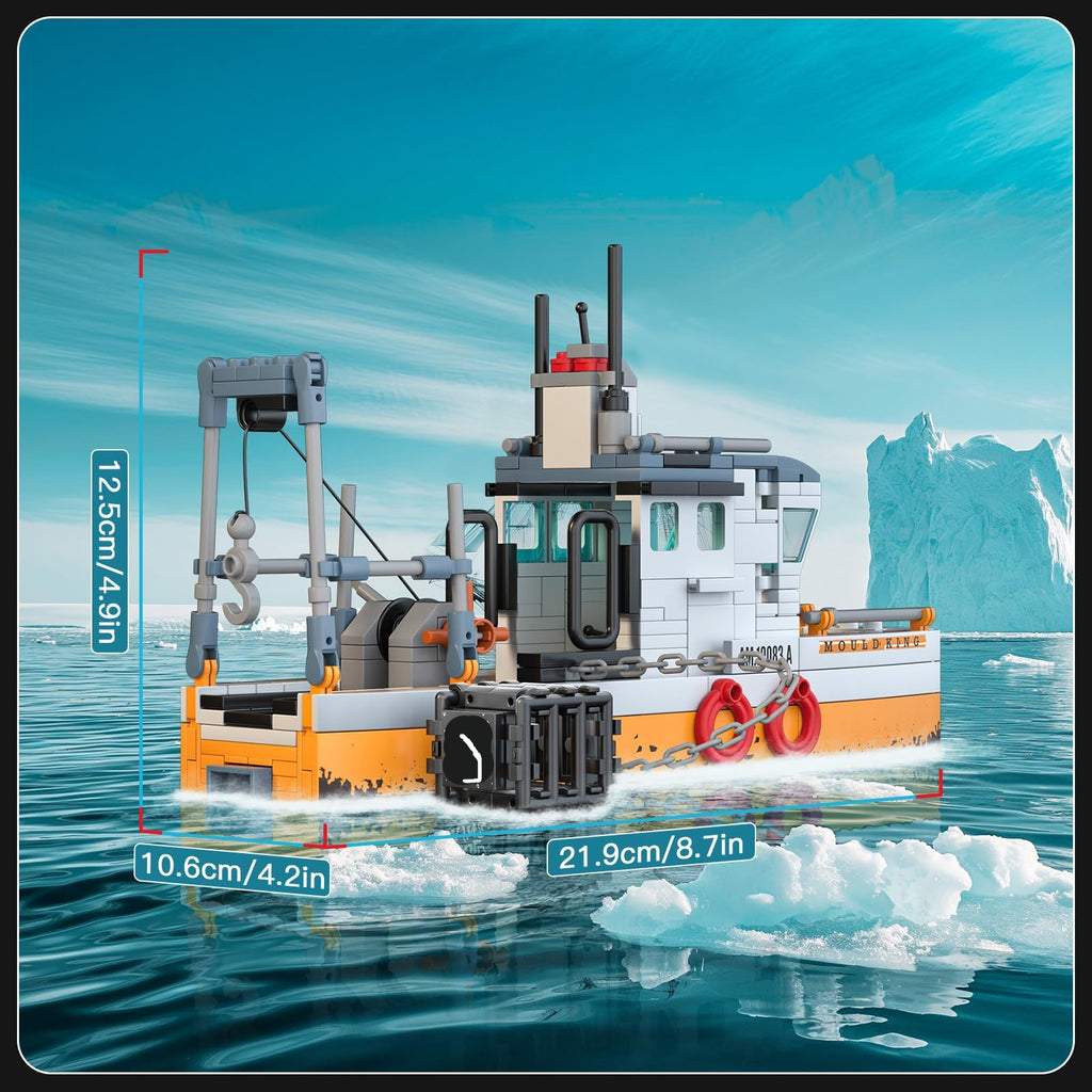 Fishing Boat 420PCS