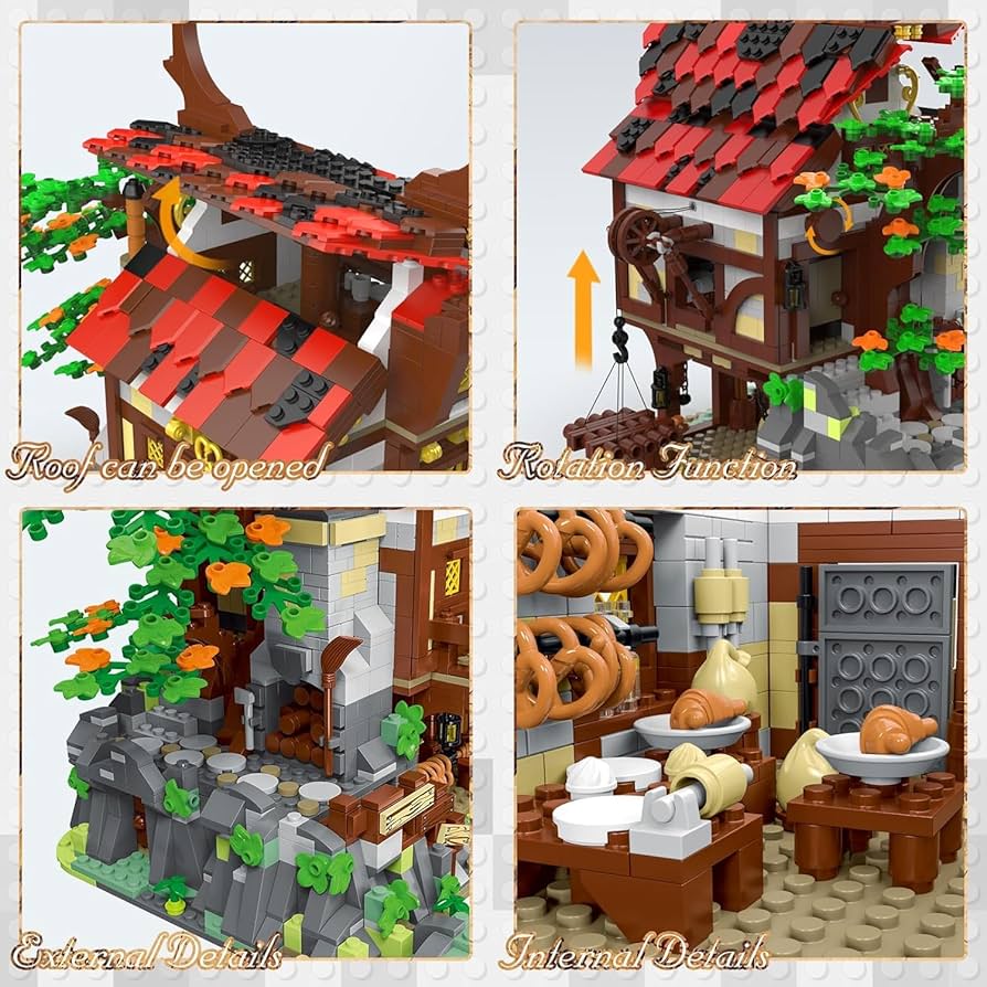 Medieval Bakery 2310PCS