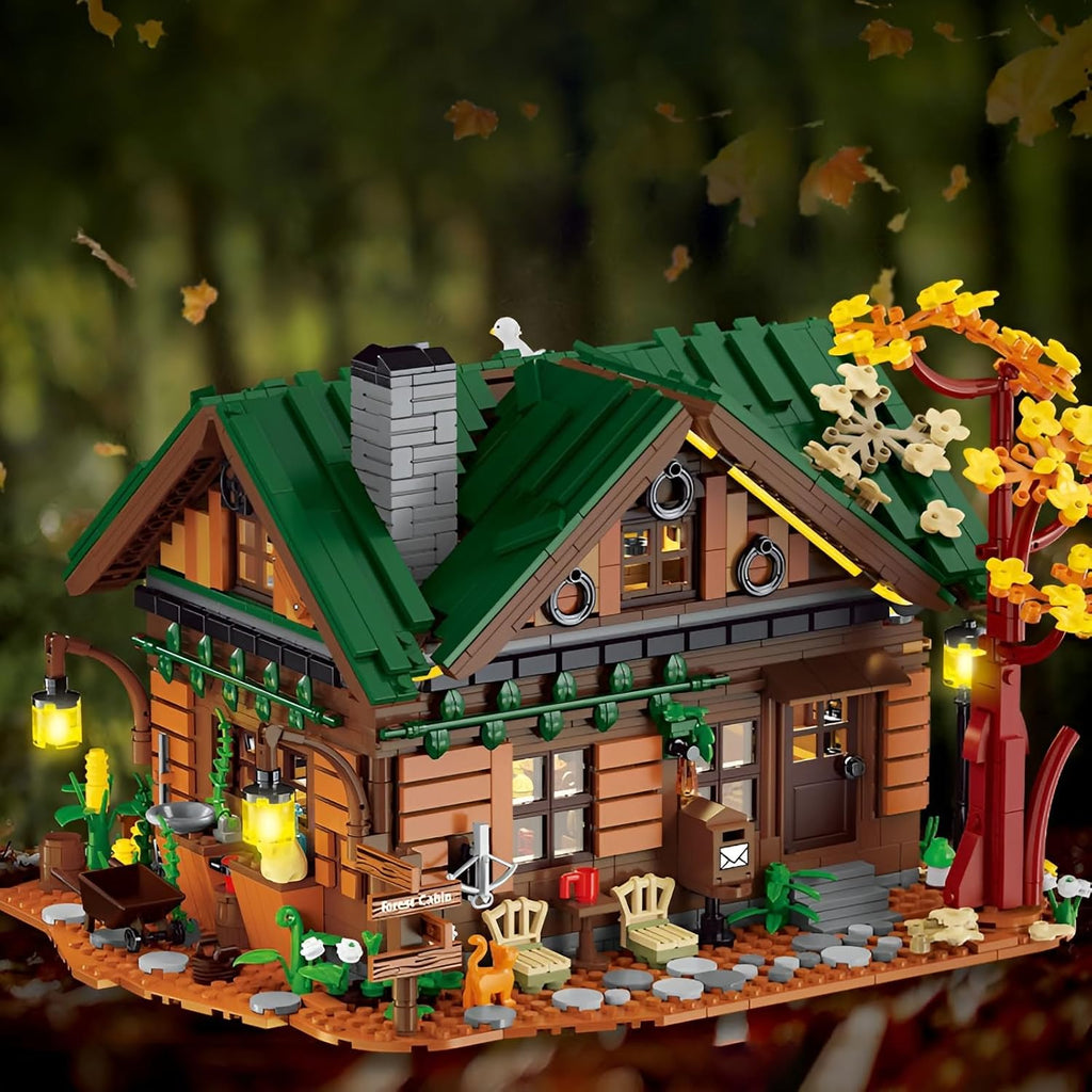 Forest Cabin Tiny Modular House 2234PCS