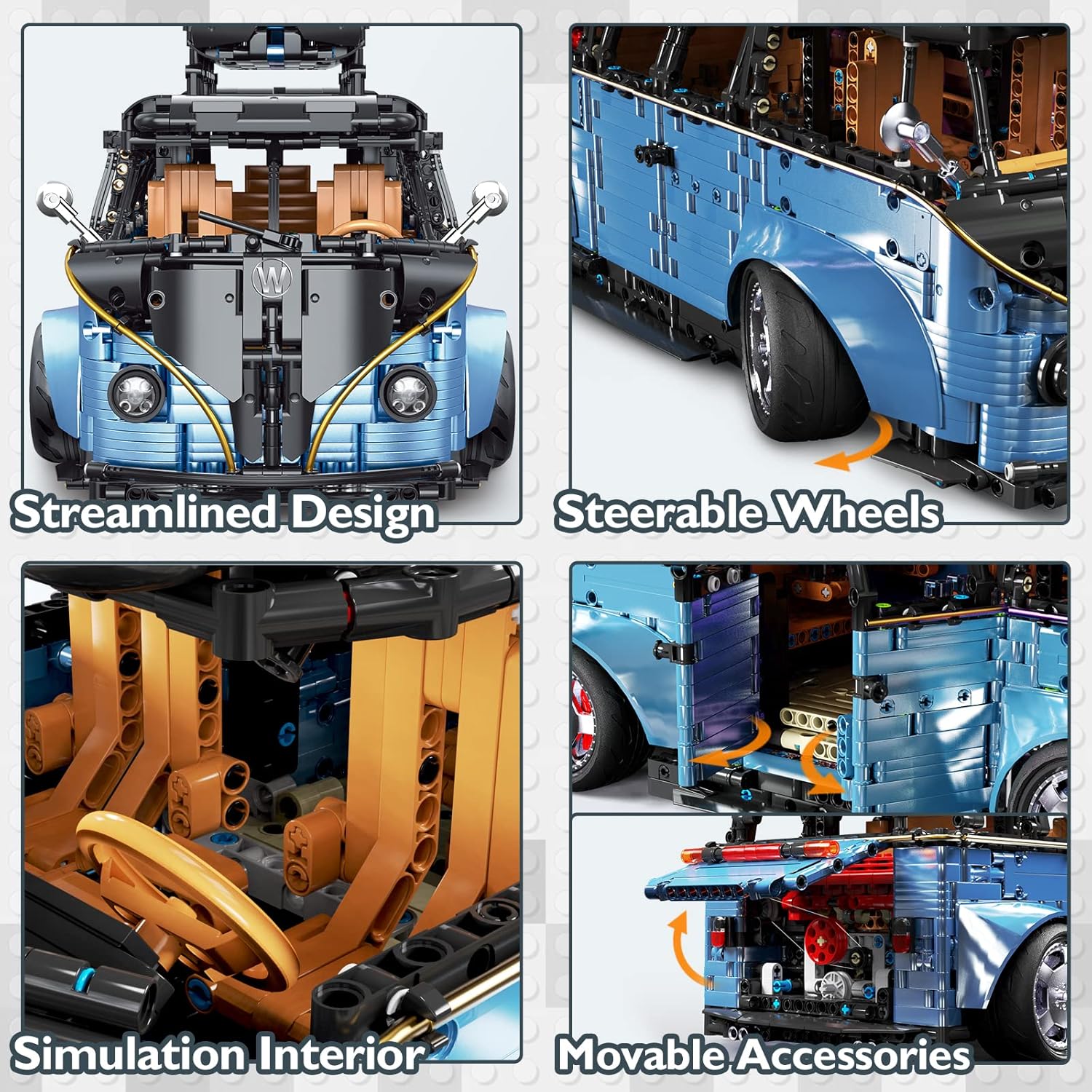Widebody Classic Campervan 3298PCS