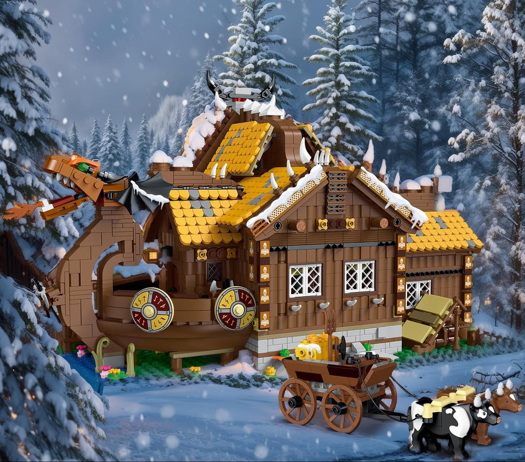 Vikings House 3129PCS