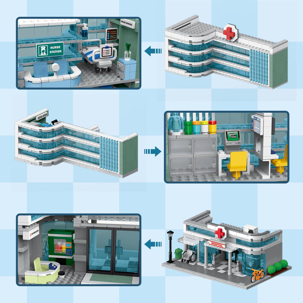 Hospital 1350PCS
