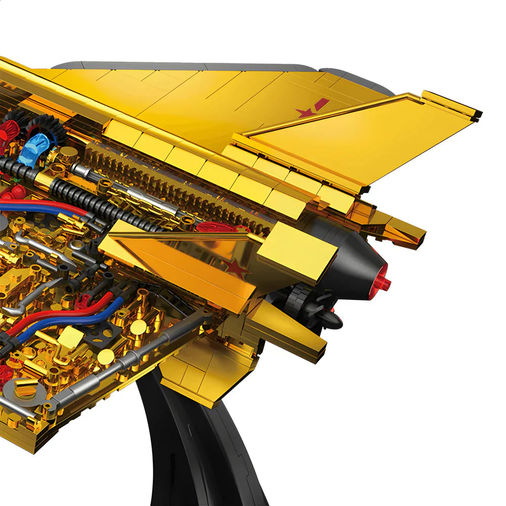 Gold Edition J-20 Fighter Jet 1202PCS