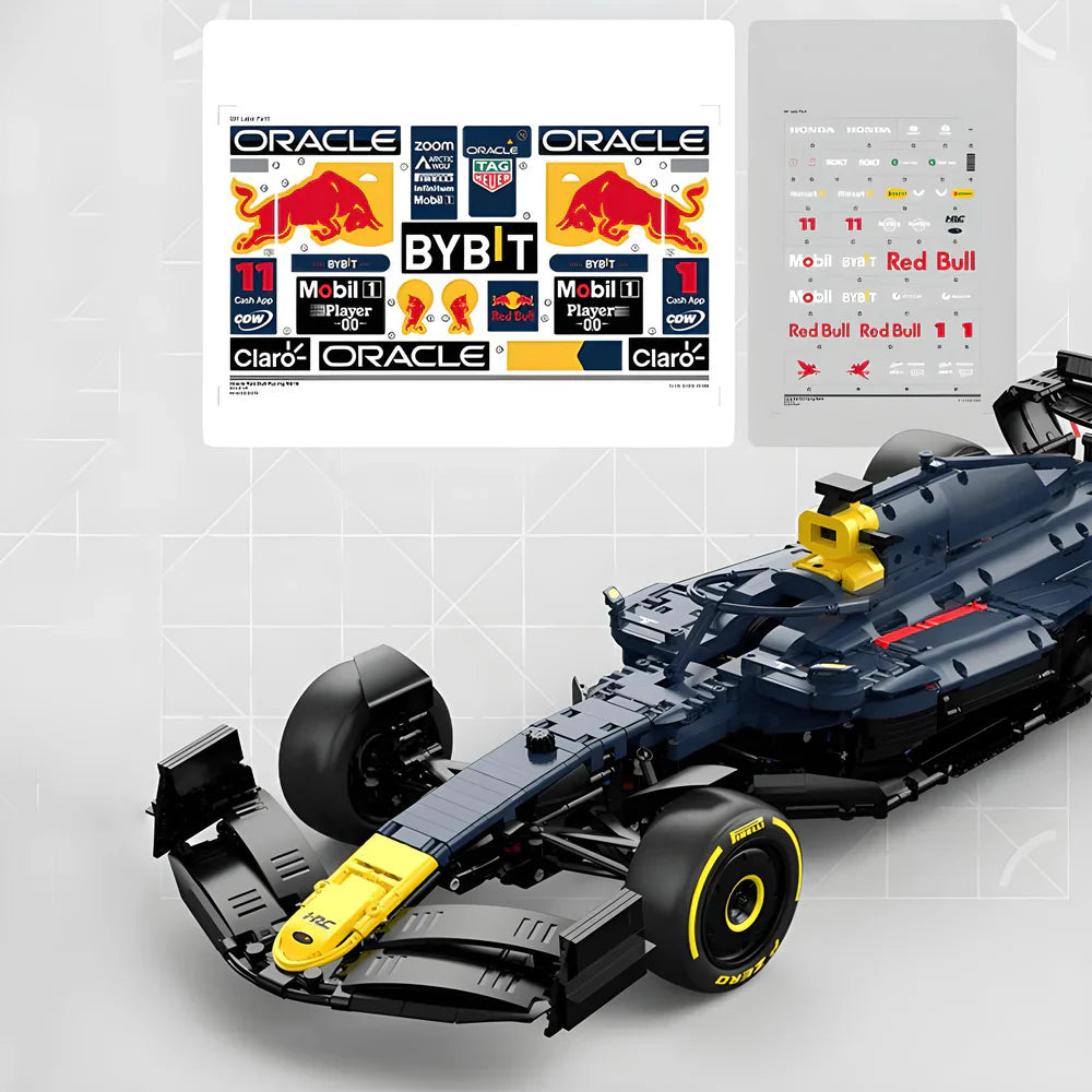 2023 RB19 Formula 1 Racing Icon 2463PCS