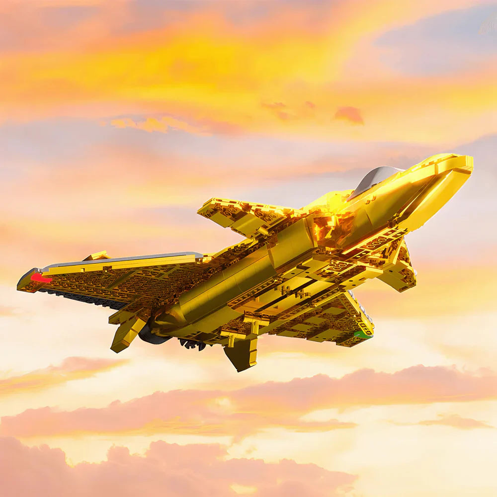 Gold Edition J-20 Fighter Jet 1202PCS