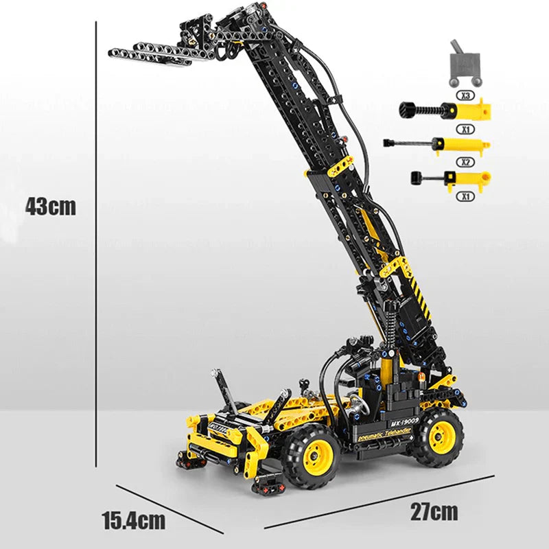 Pneumatic Telescopic Forklift 803PCS