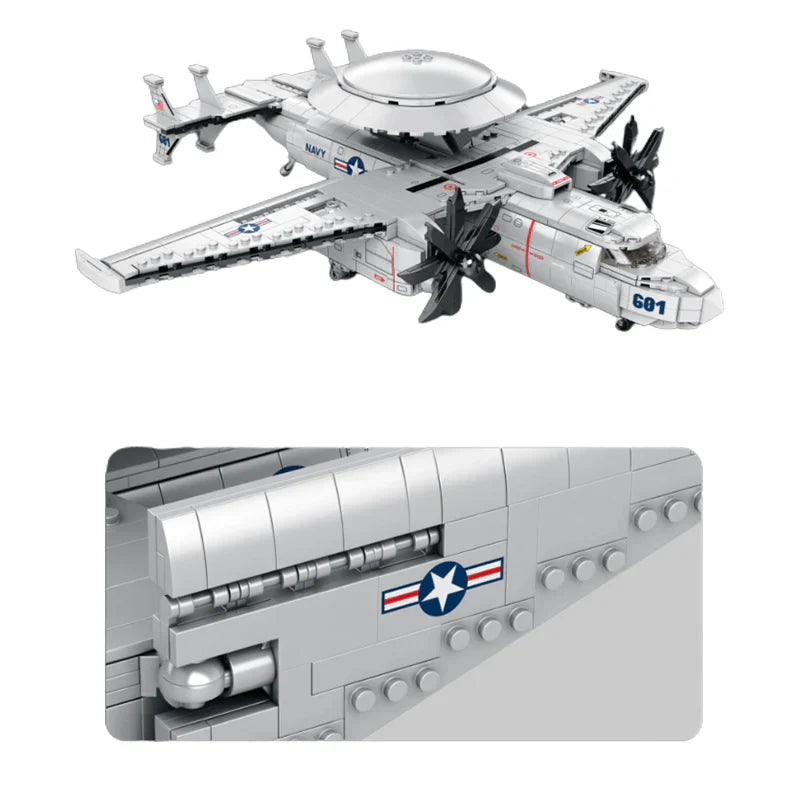 KJ-600 Awacs Fighter Plane 1144PCS