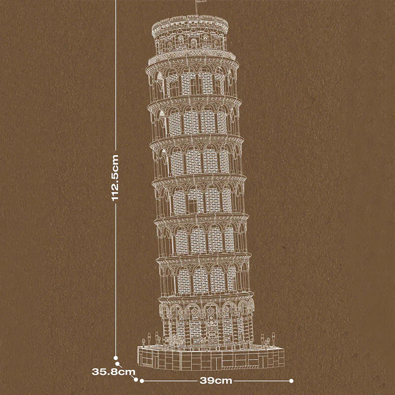 Pisa Tower Ultimate Edition 7651PCS