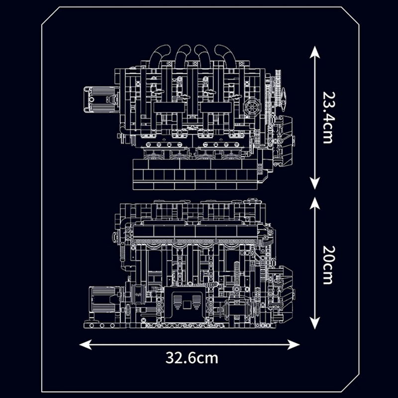L4 Gasoline Engine 1786PCS