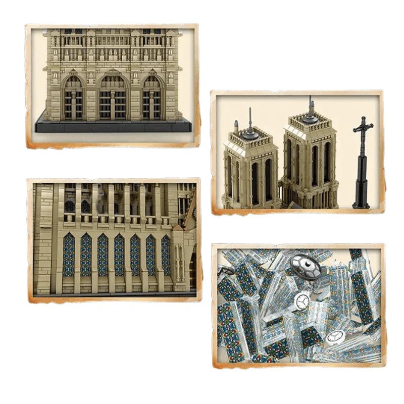Cathedral of Notre-Dame 8868PCS