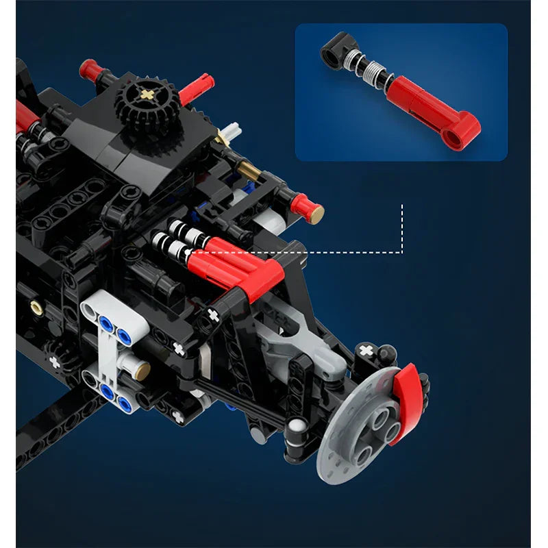 The Ultimate Raging Blue Bull 3842PCS
