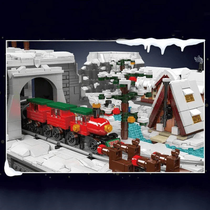 Christmas Train Fun Park 4232PCS