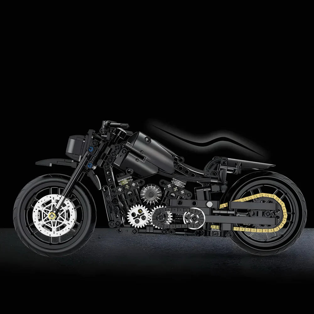 Classic V-Twin Motorcycle 586PCS