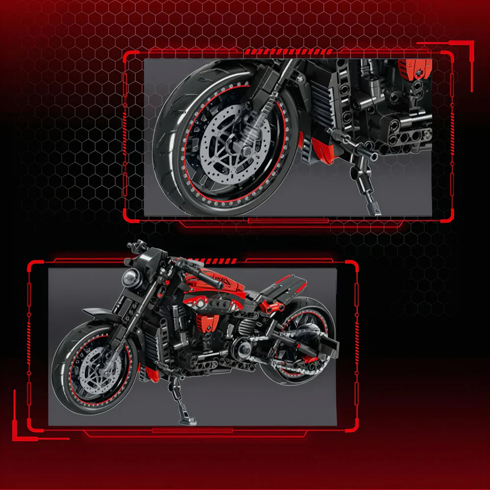 Modern Cruiser Motorcycle 826PCS