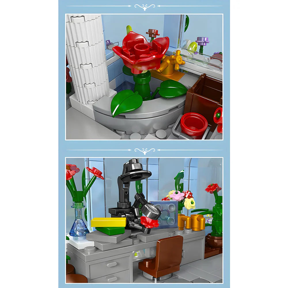 the Botanical Garden house 1290PCS