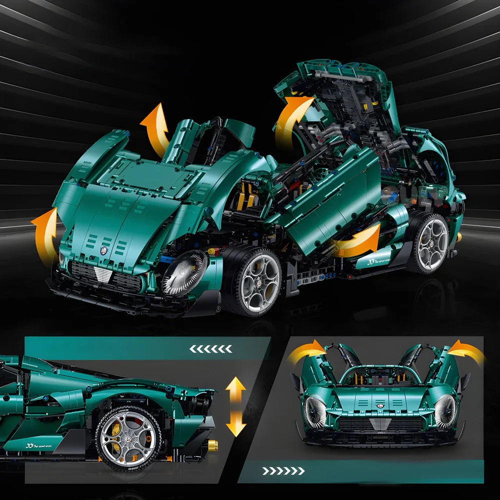 Italian 33 Stradale Supercar 4208PCS