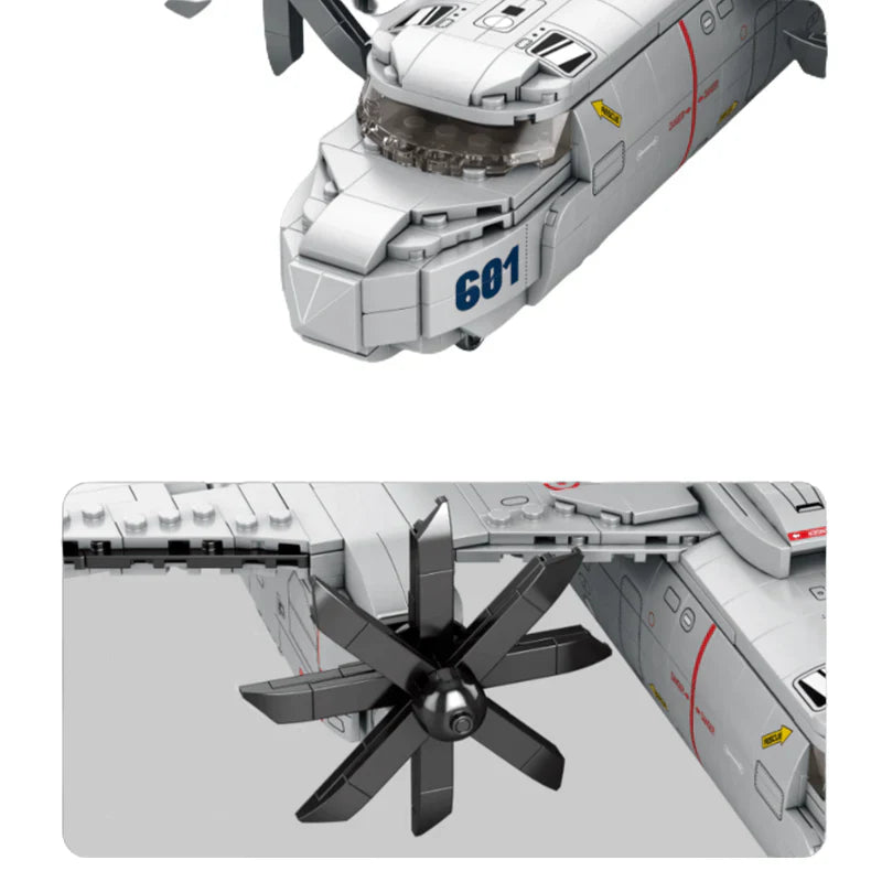 KJ-600 Awacs Fighter Plane 1144PCS