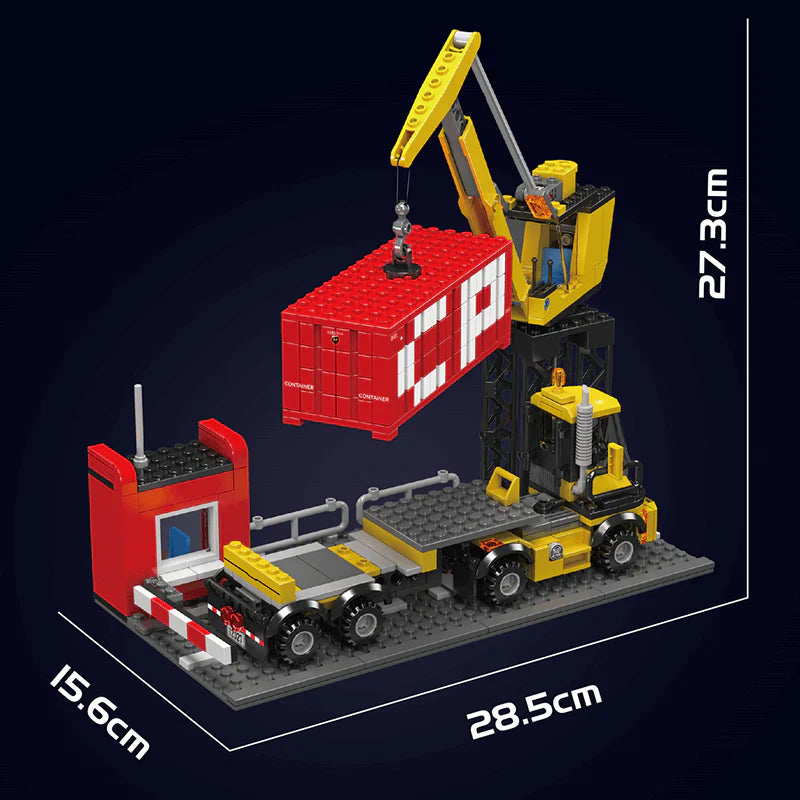 Motorized EMD SD40-2 Express Train 1170PCS