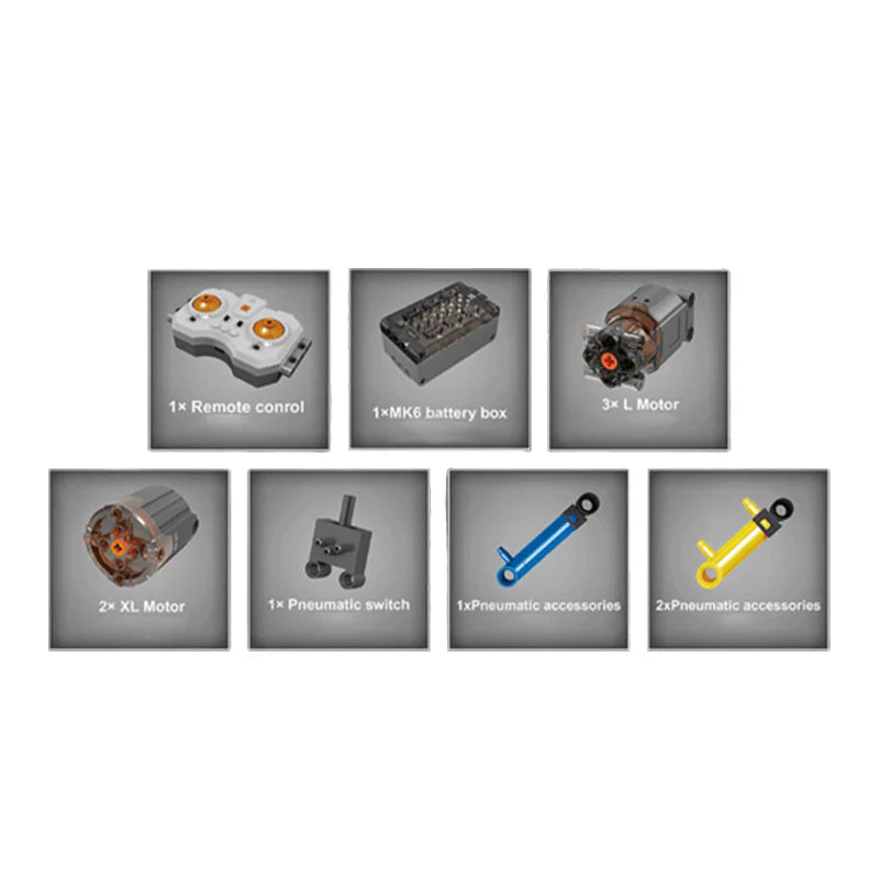 Container Truck 4878PCS