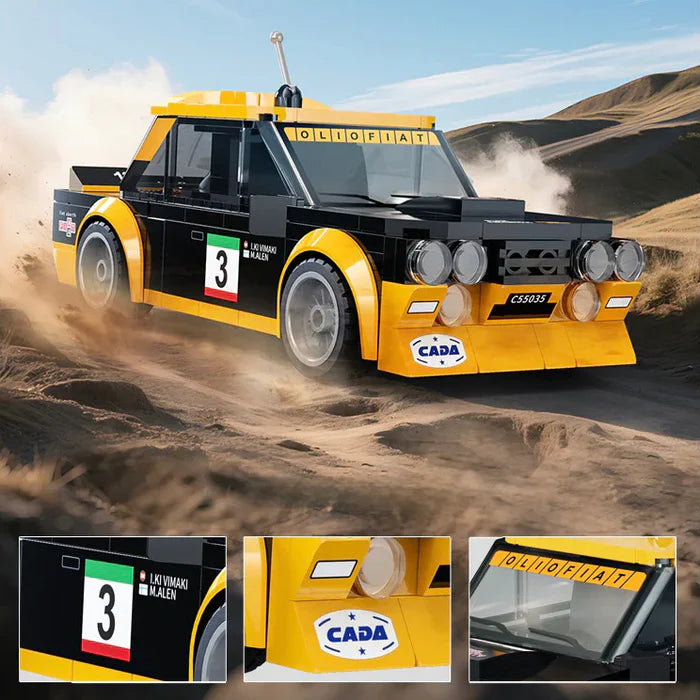 Mini Bricks 131 Abarth Classic Rally 256PCS