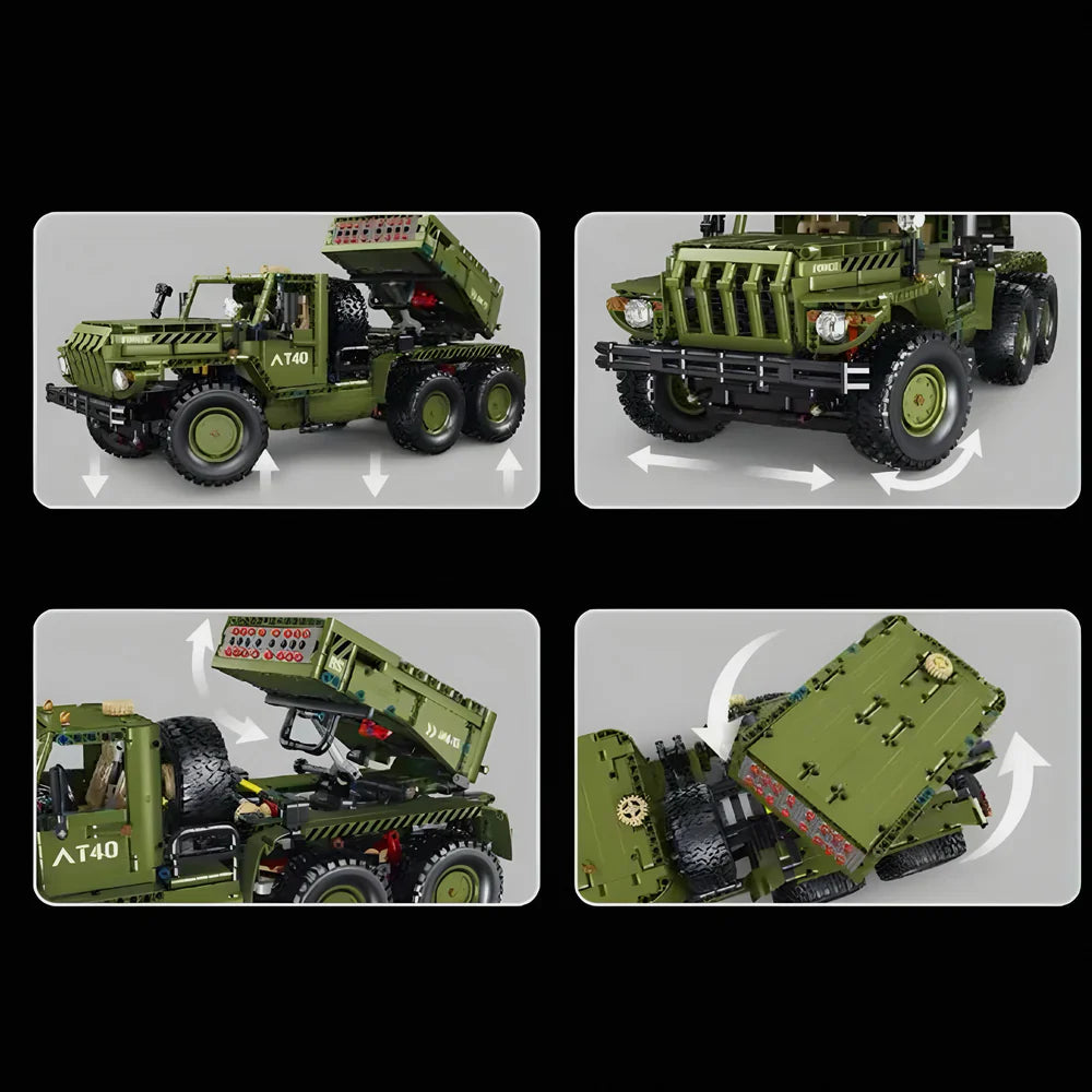 Military Rocket Launcher Katyusha 2269PCS