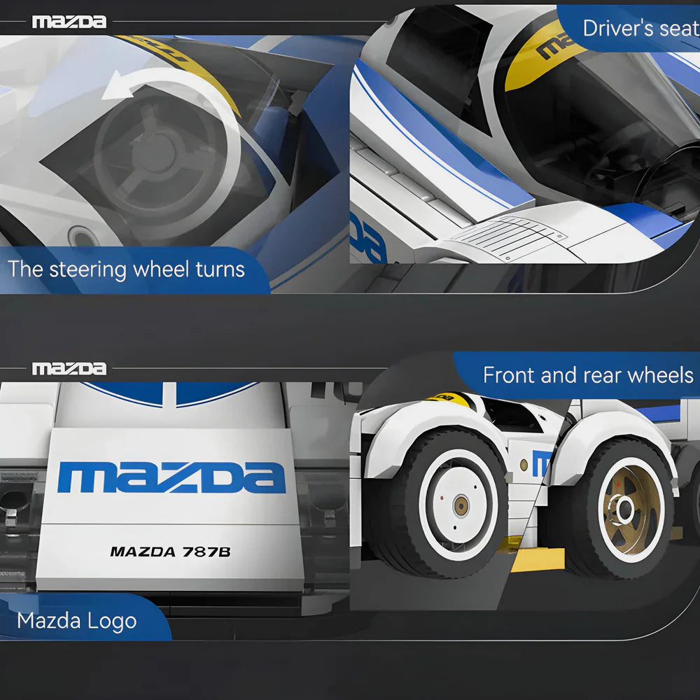 Mini Bricks Mazda 787B 241PCS