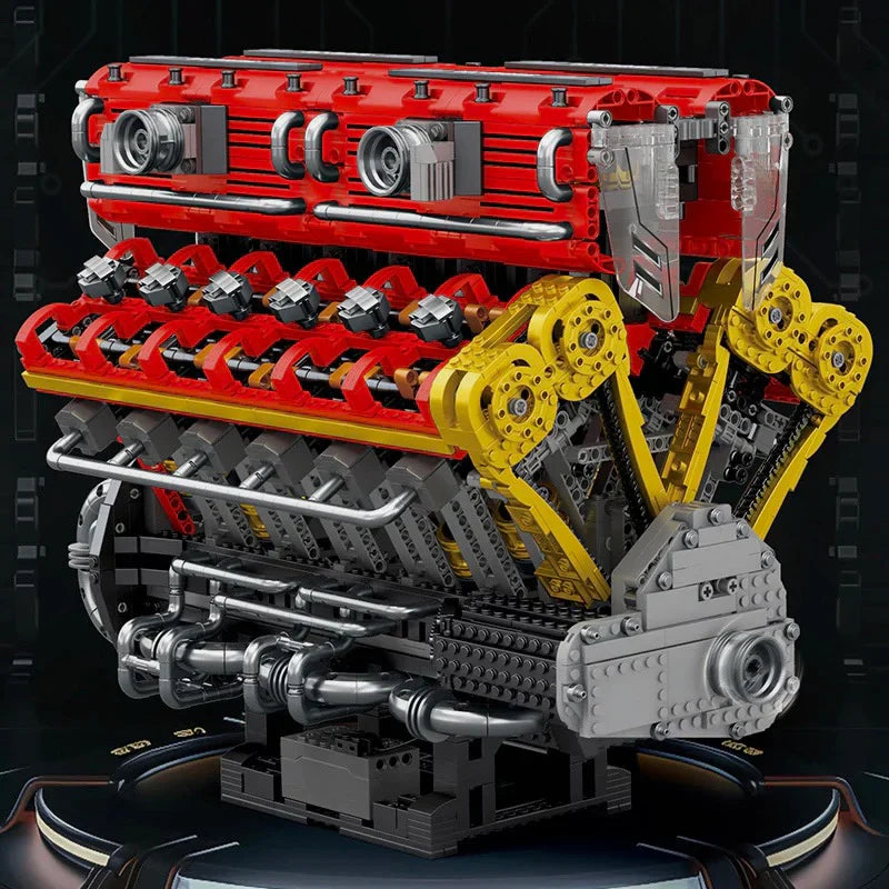 Supercar V12 Engine Italian 4720PCS