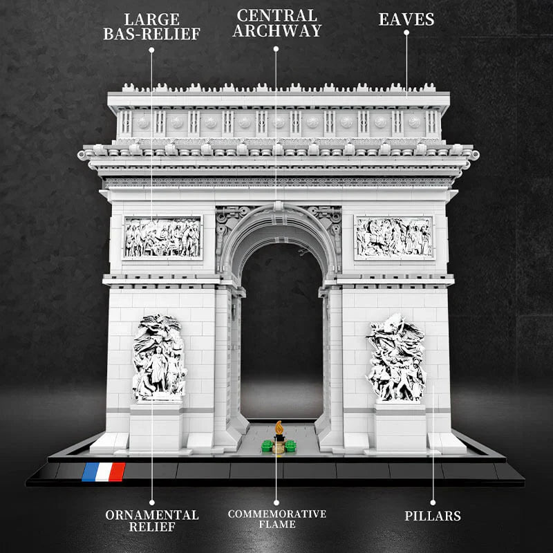 L' Arc De Triomphe 3718PCS
