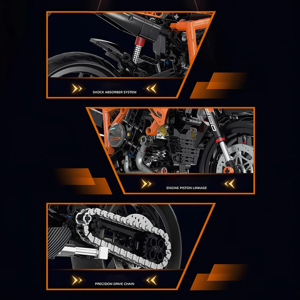 KTM 1290 Super Duke R Sport Motorcycle 580PCS