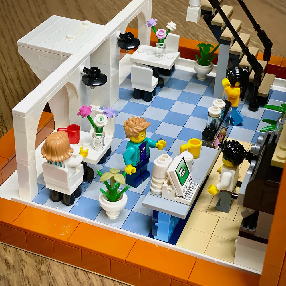 Inverted Coffee Shop 3120PCS