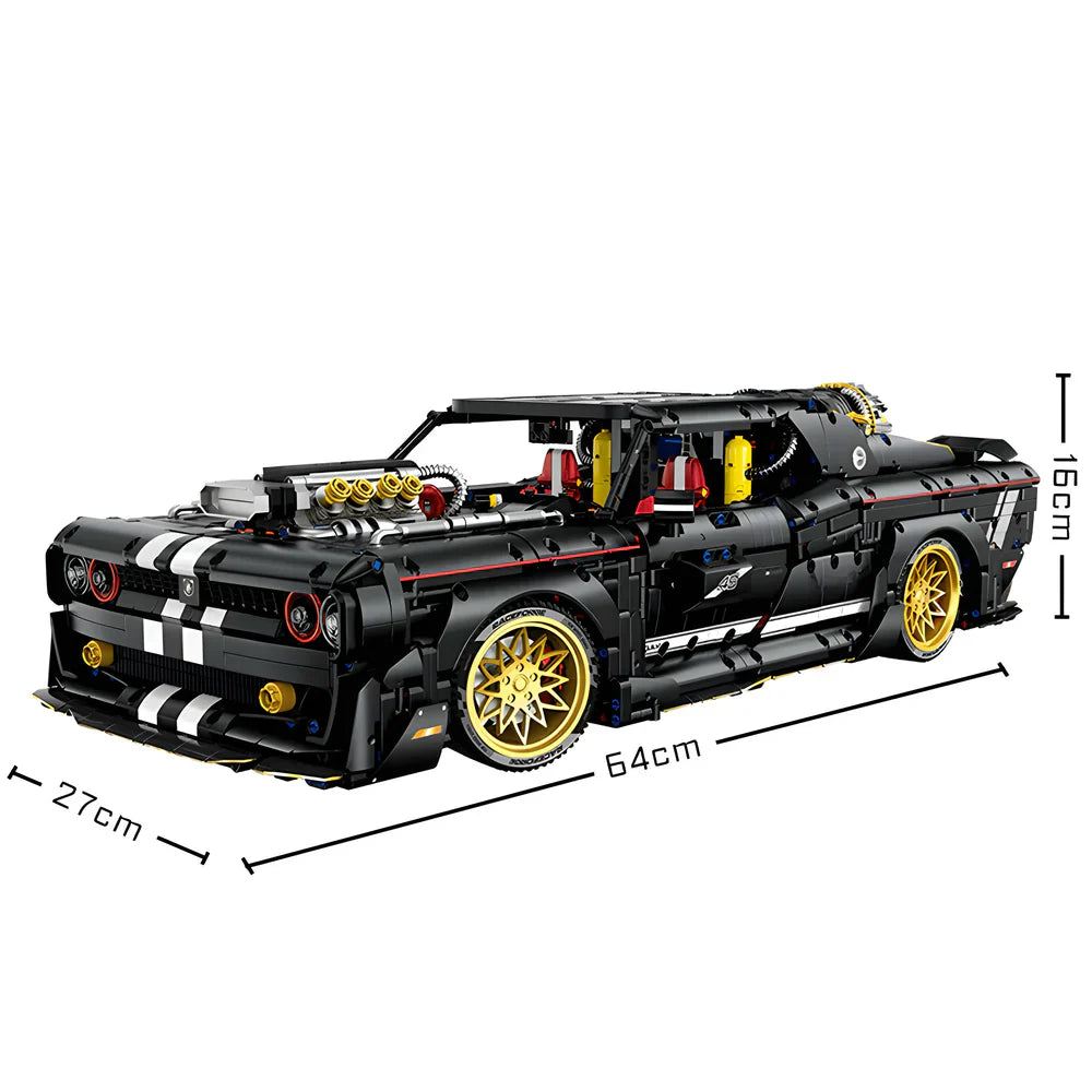 Classic American V8 Muscle Car 3750PCS