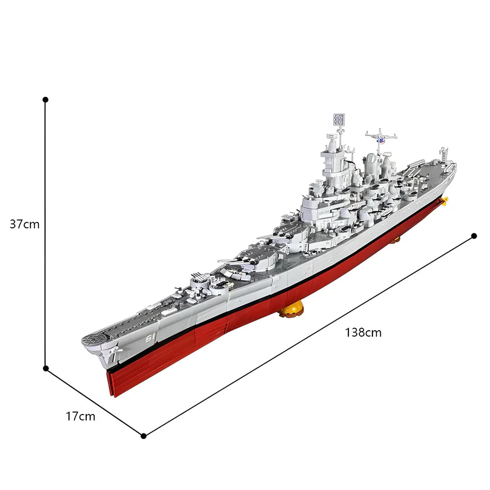 USS Iowa Battleship 8042PCS