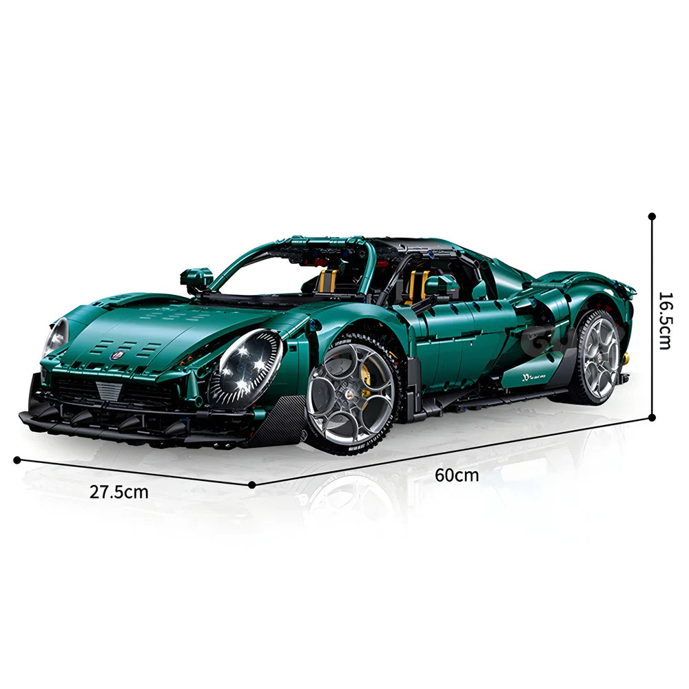 Italian 33 Stradale Supercar 4208PCS