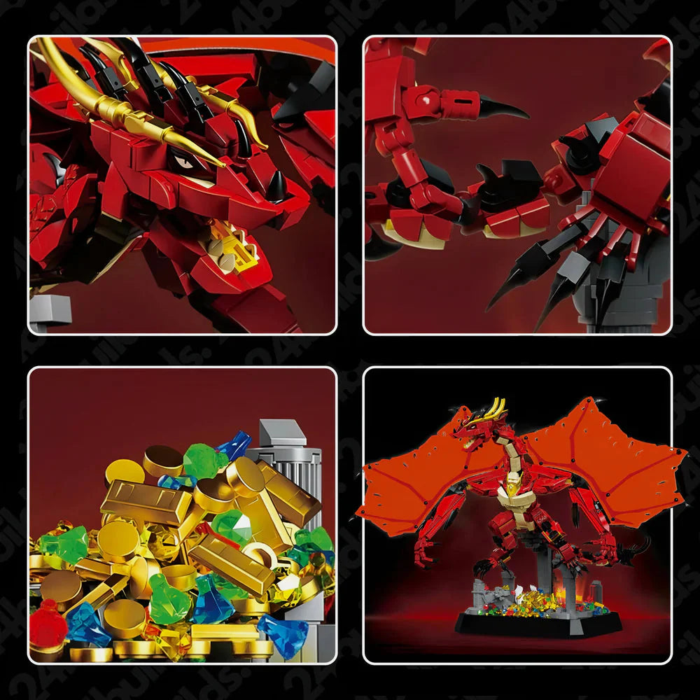 Inferno Dragon Fire Dragon 1738PCS