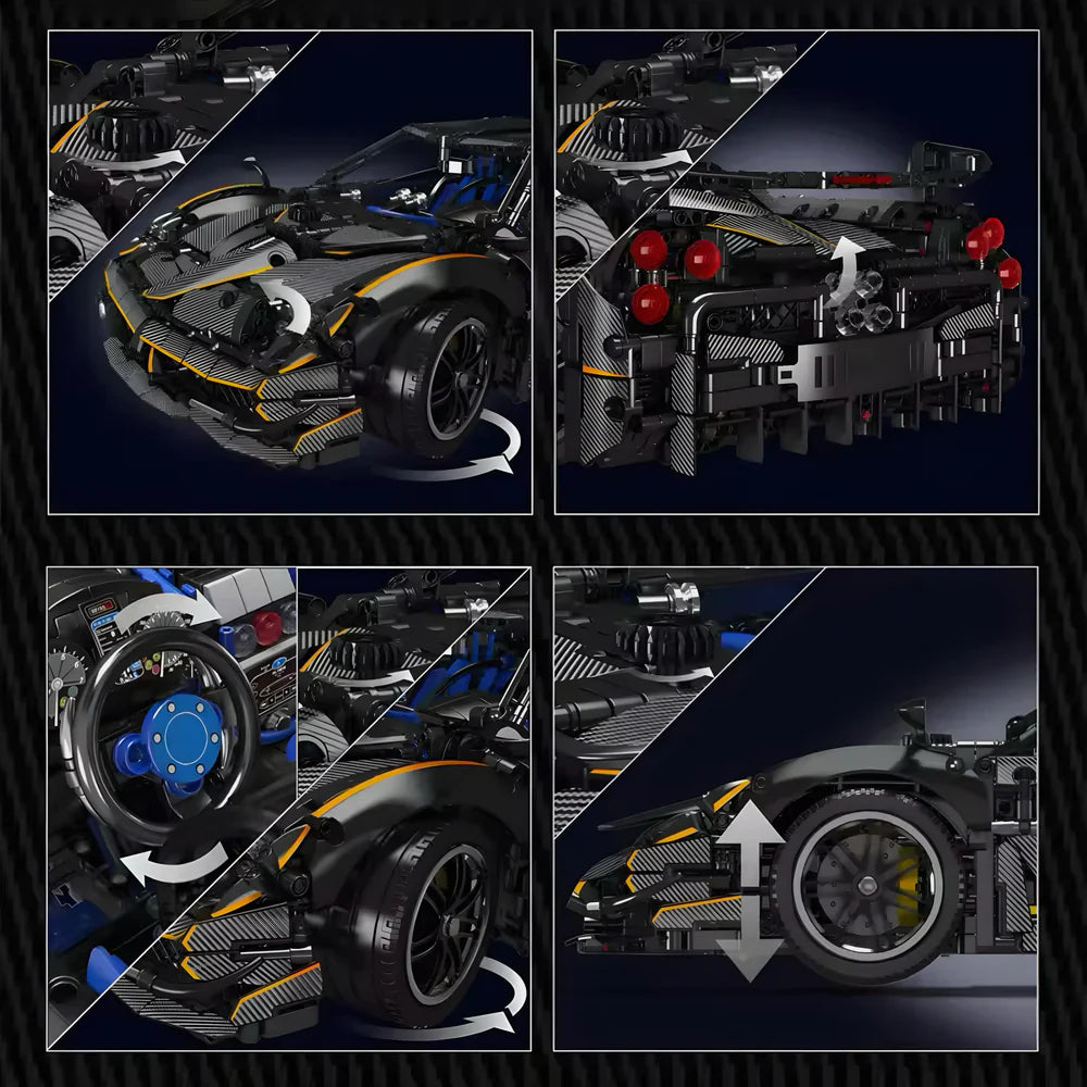 Huayra Hyper Car 4802PCS