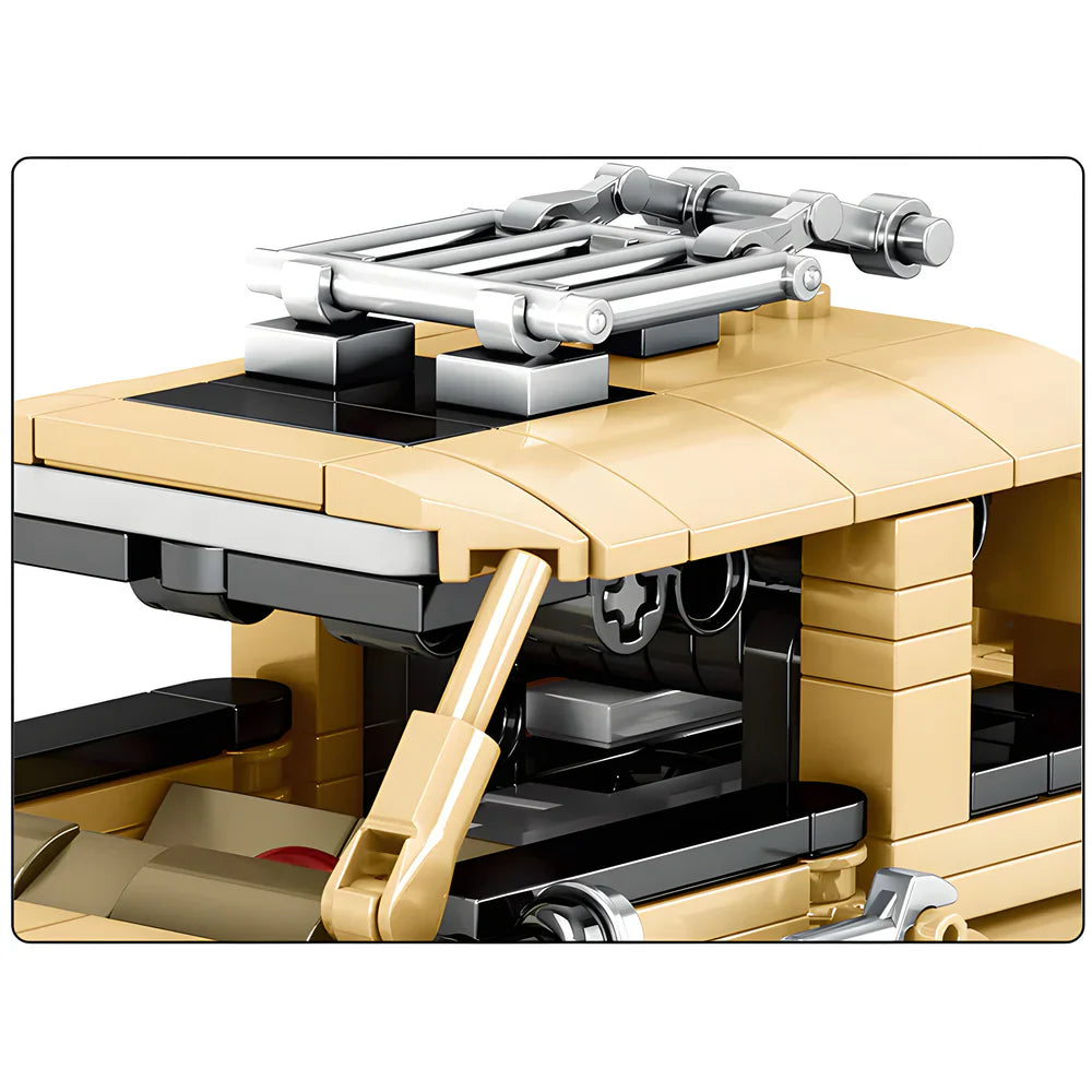 Mini Bricks Classic Italian City Car 468PCS