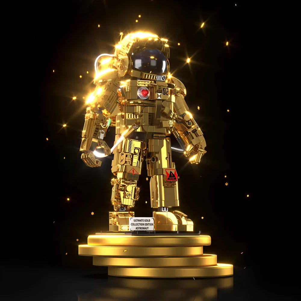 Gold Edition Astronaut Cosmic Explorer 992PCS
