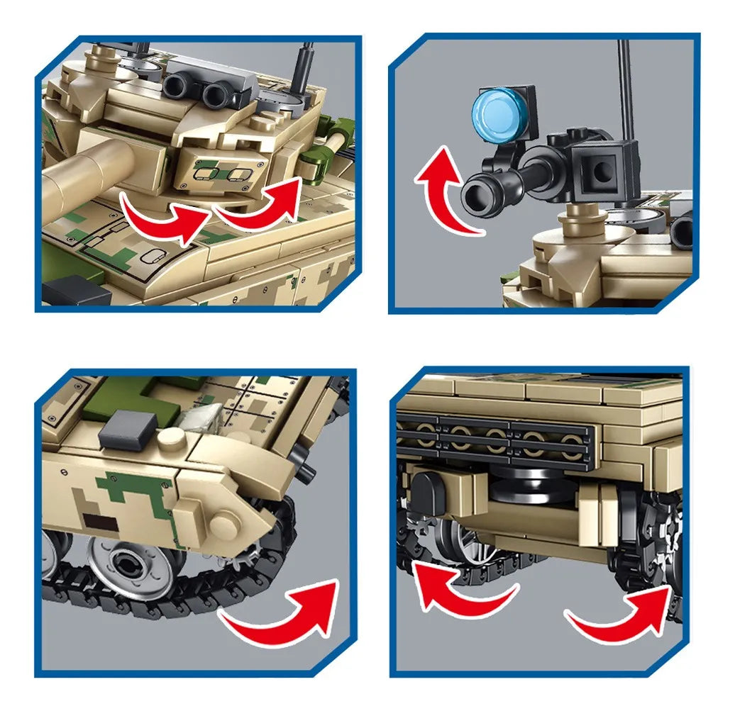 Iron Blood Tank 432PCS