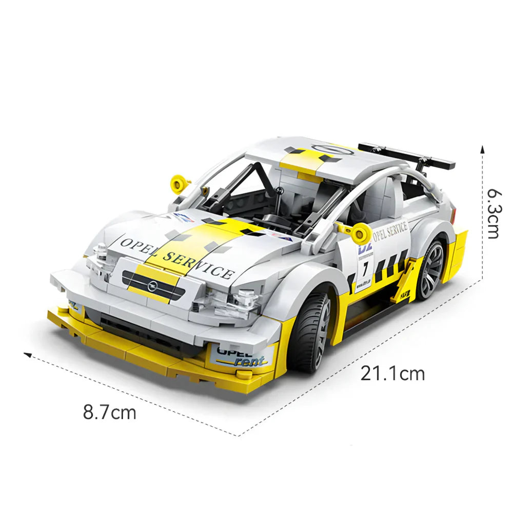 Mini Bricks RC Opel Astra V8 Performance 462PCS